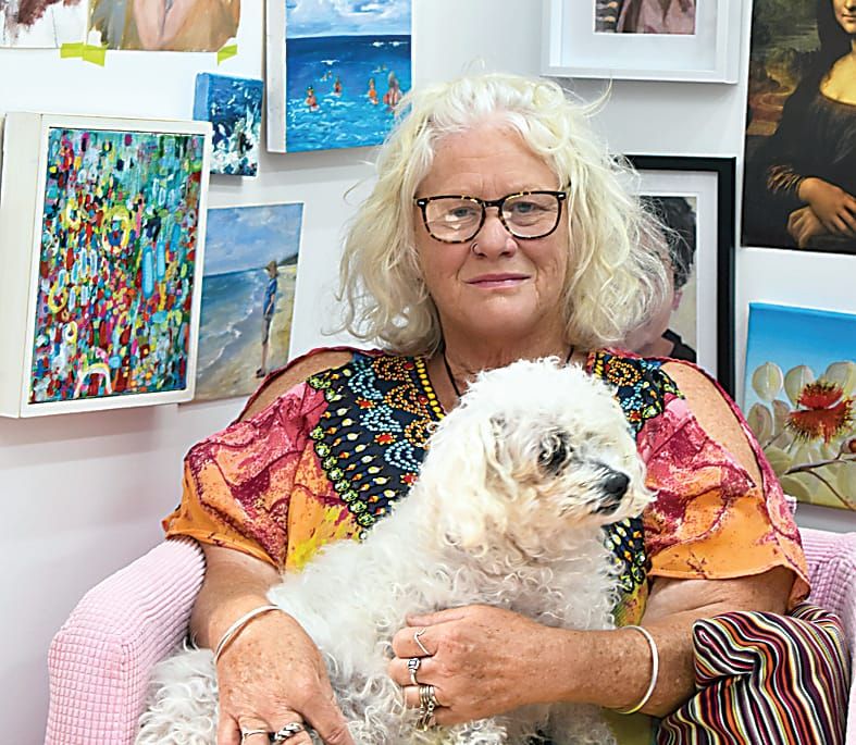 A unique display of art post image