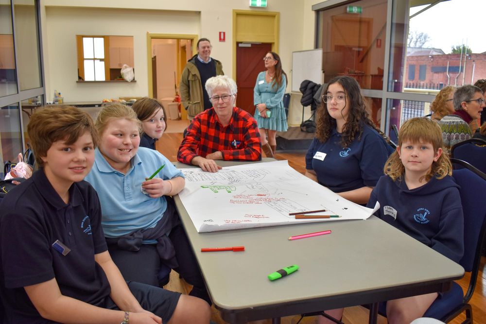 Students brainstorm climate action ideas post image