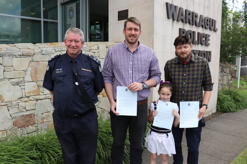 Letters of acknowledgement presented to rescuers post image
