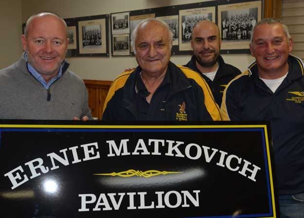 Ernie honoured at Ellinbank post image