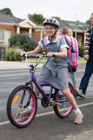 Cycling to school post image