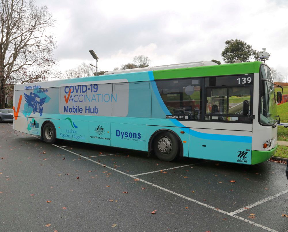 Covid Jab Bus Drouin - 14.06.2022 post image