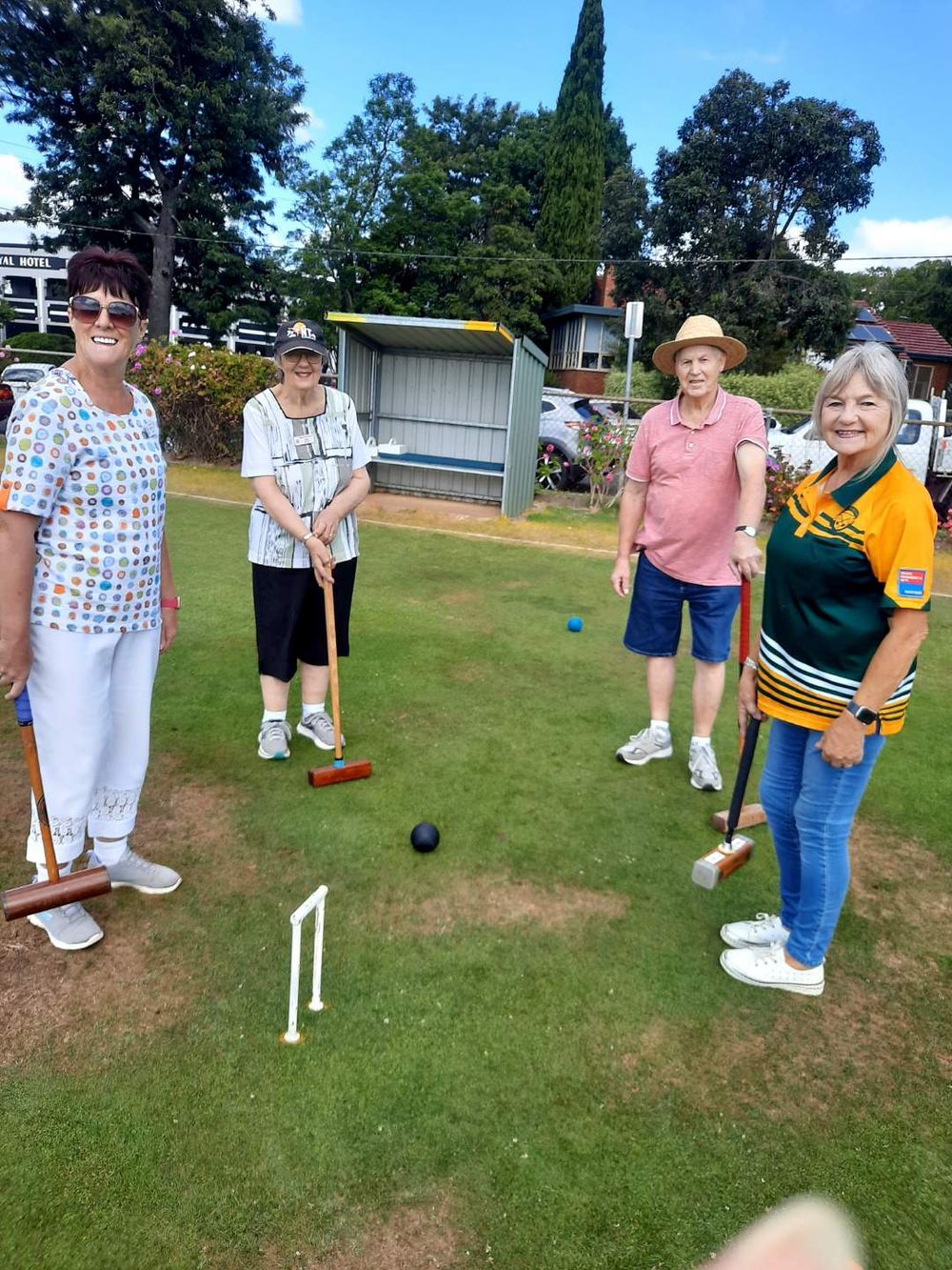Probus enjoy croquet post image