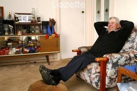 Graeme puts his feet up post image