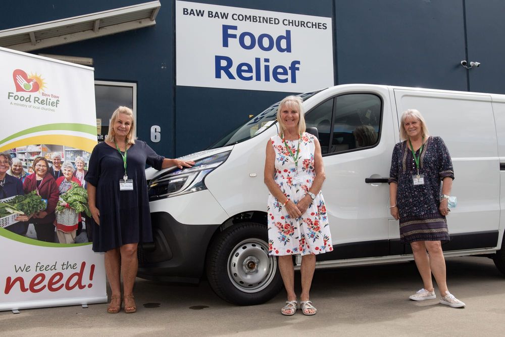 Grant helps Baw Baw Food Relief purchase van post image