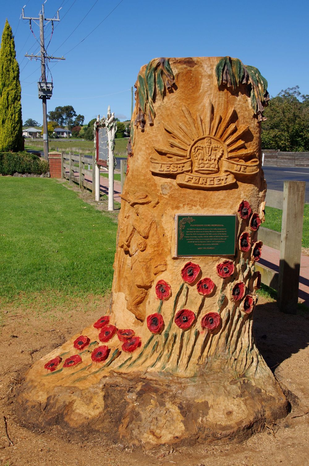 Stunning wood sculpture now on display at Rokeby post image