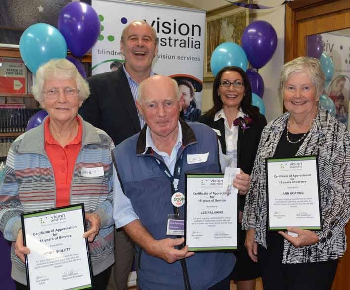 Vision Australia volunteers honoured post image