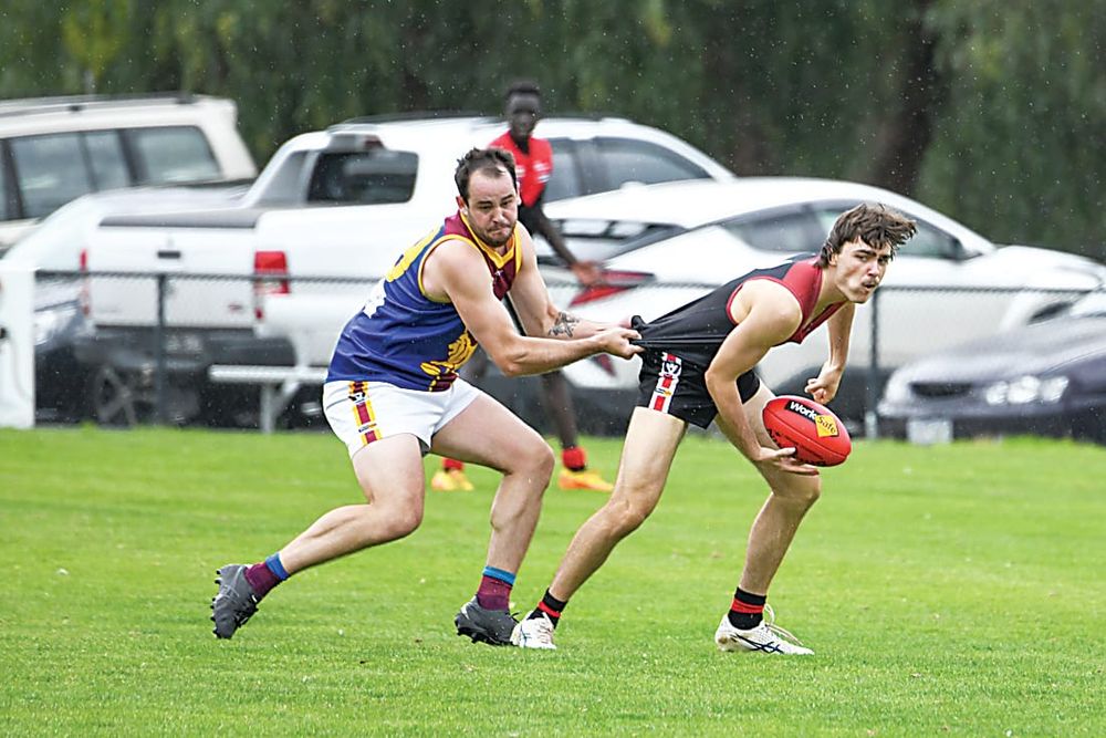 Young Hawks prevail despite goalkicking post image
