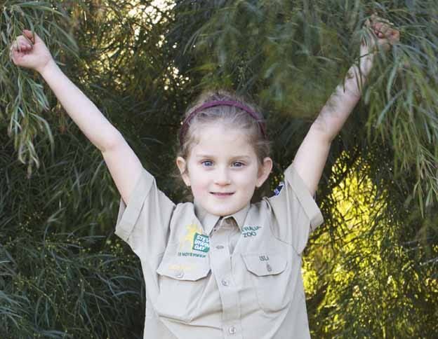 Isla embraces all animals post image