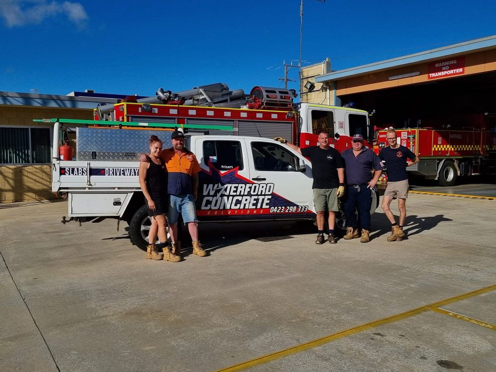 Donation creates outdoor area for fire brigade volunteers post image