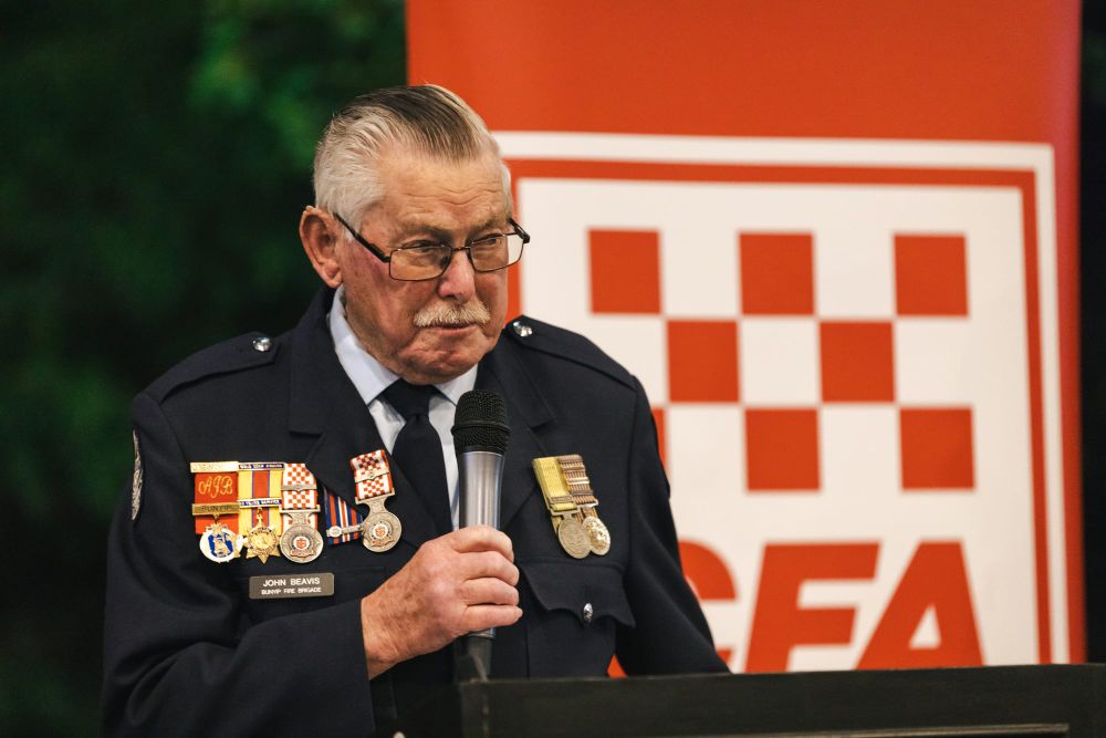 John recognised for decades of service post image