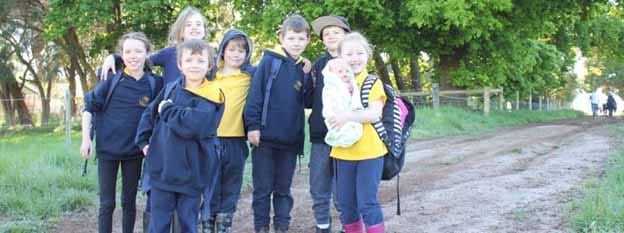 Unusual walk to school post image