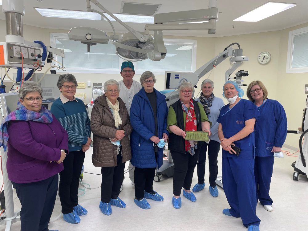 Donation assists eye surgeries workflow post image