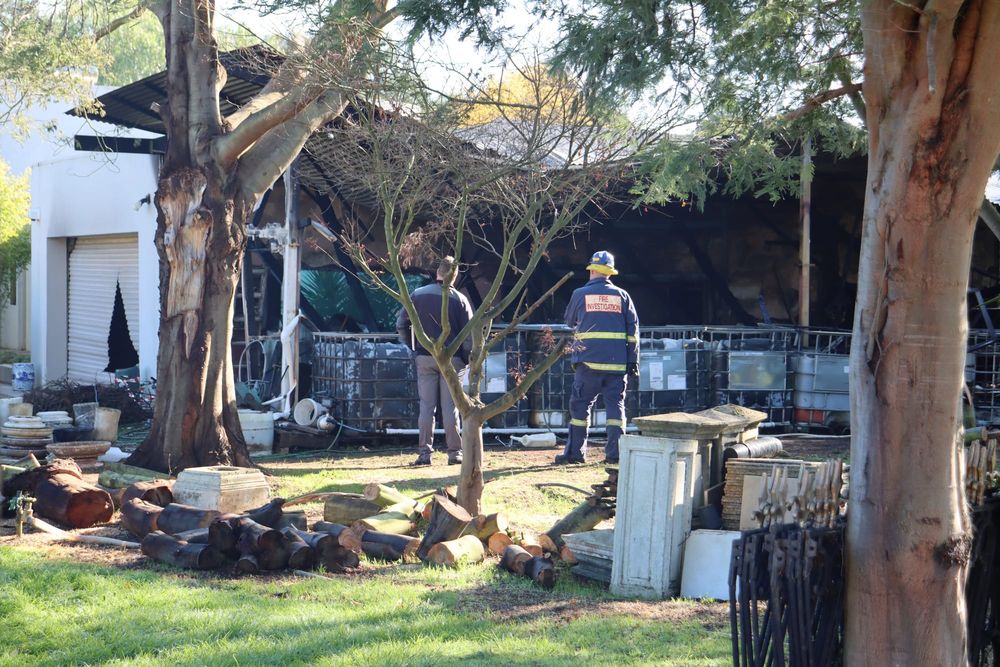 Electrical fault causes fire post image