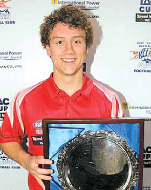 Eddie wins best and fairest post image