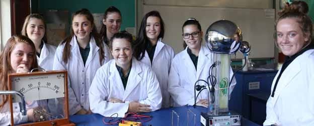 Girls tackle science post image