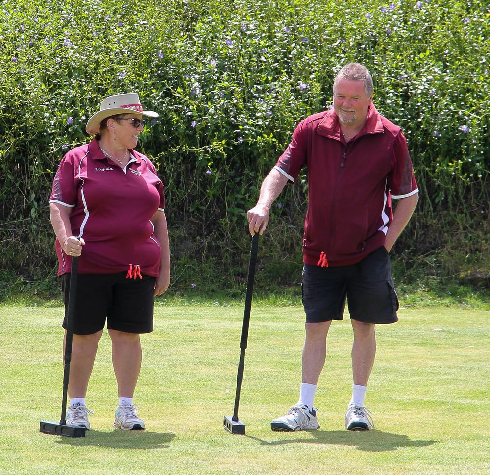 State competitors for croquet post image