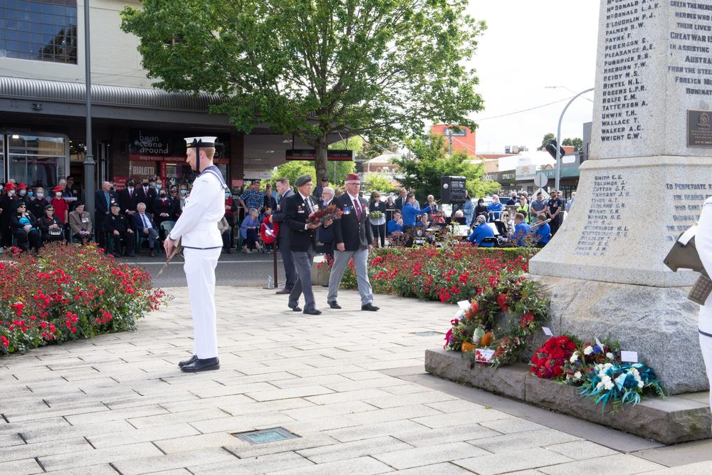 Small crowds reflect on Remembrance Day post image