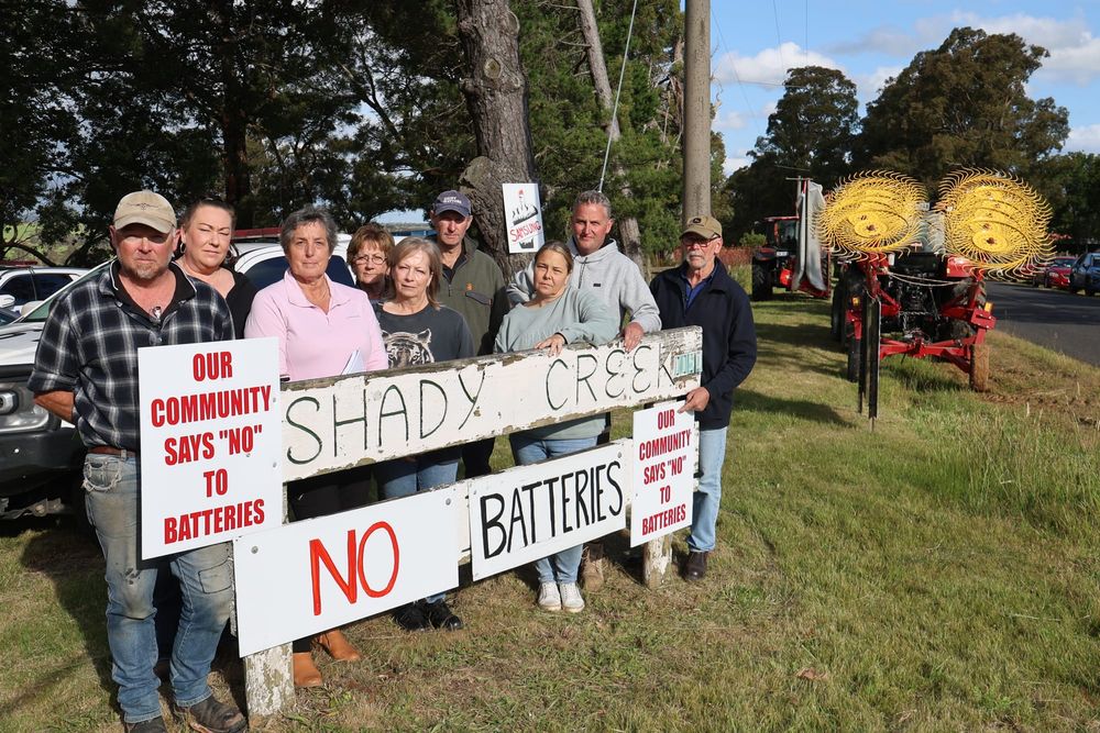 "Go away" - Farming community rejects batteries post image