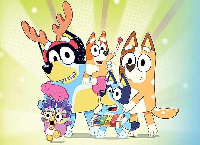 Bluey at WGAC - for real life! post image