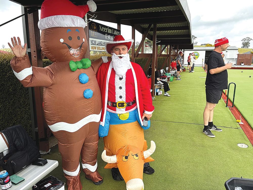 Christmas cheer on the greens post image