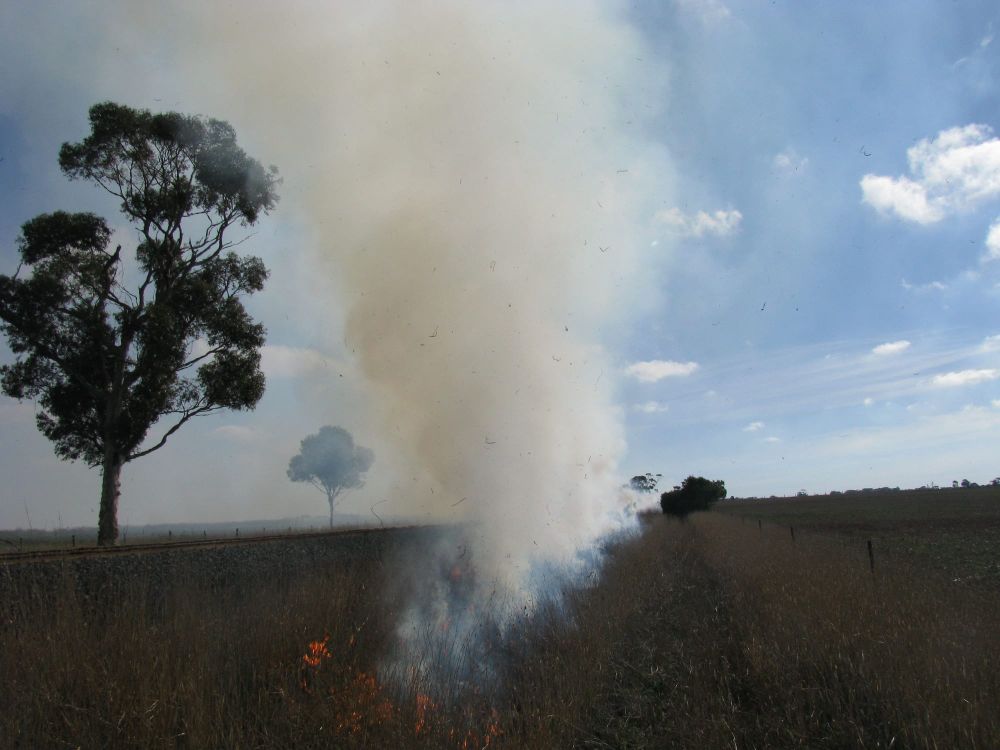 Ensure your burn-off is registered post image