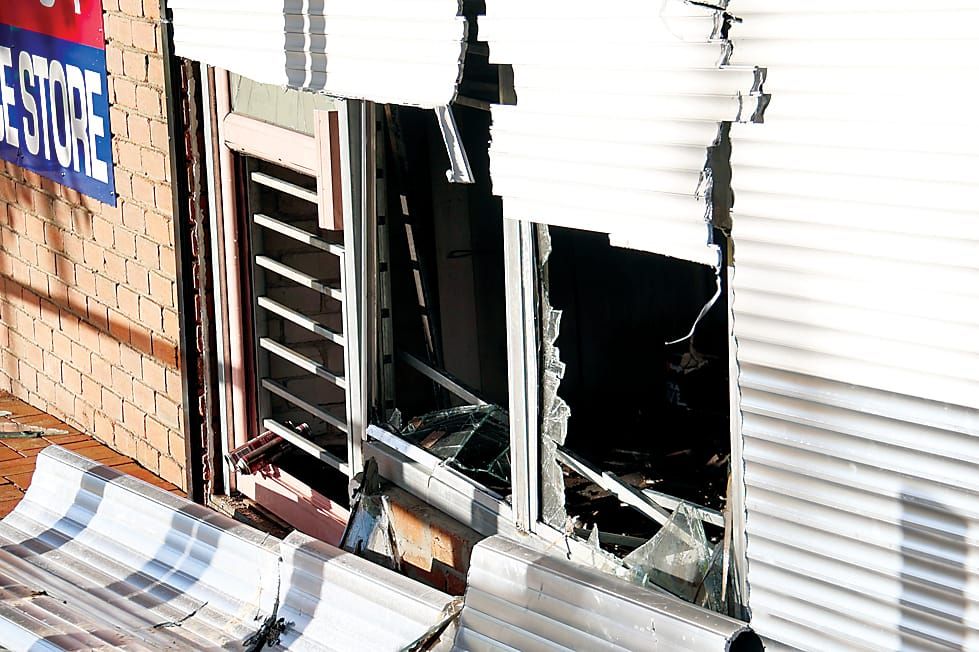 Store under attack post image