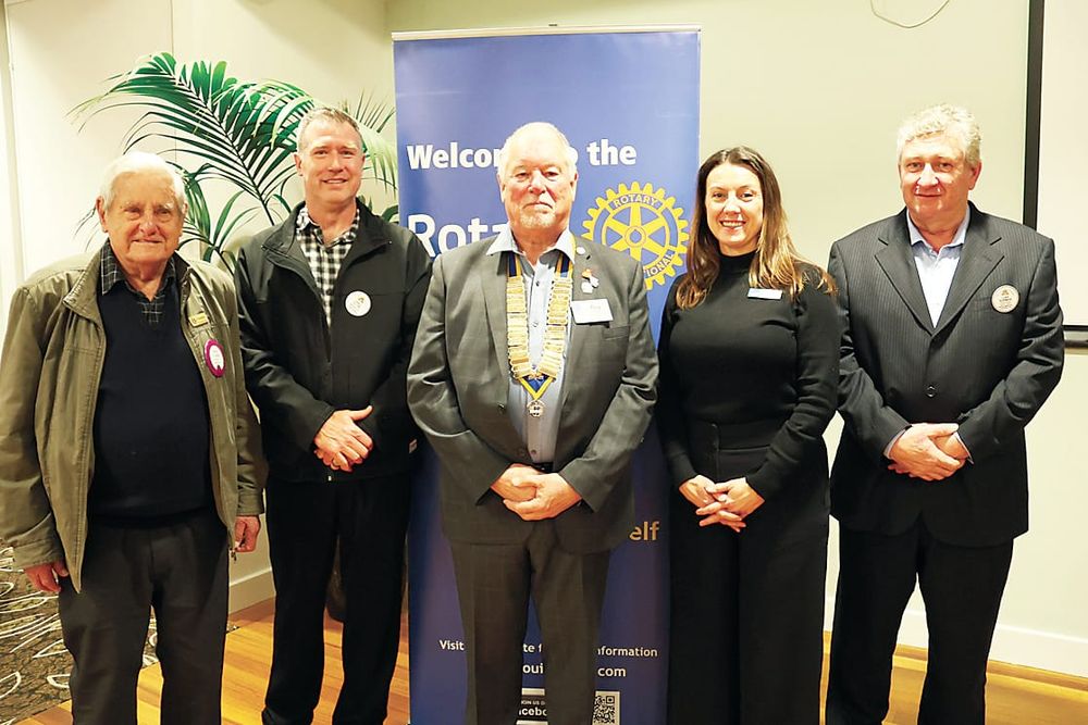 Tony takes reins of Drouin Rotary post image