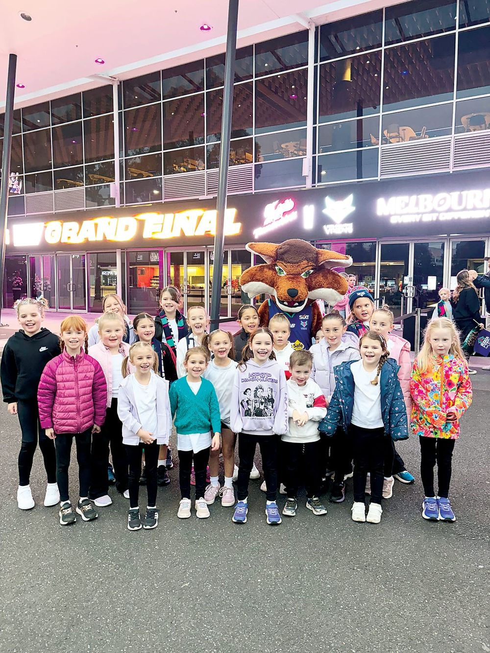 Netball juniors take on big stage post image