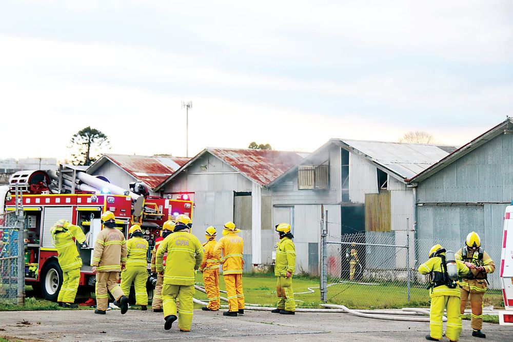 Second fire at milk factory site post image