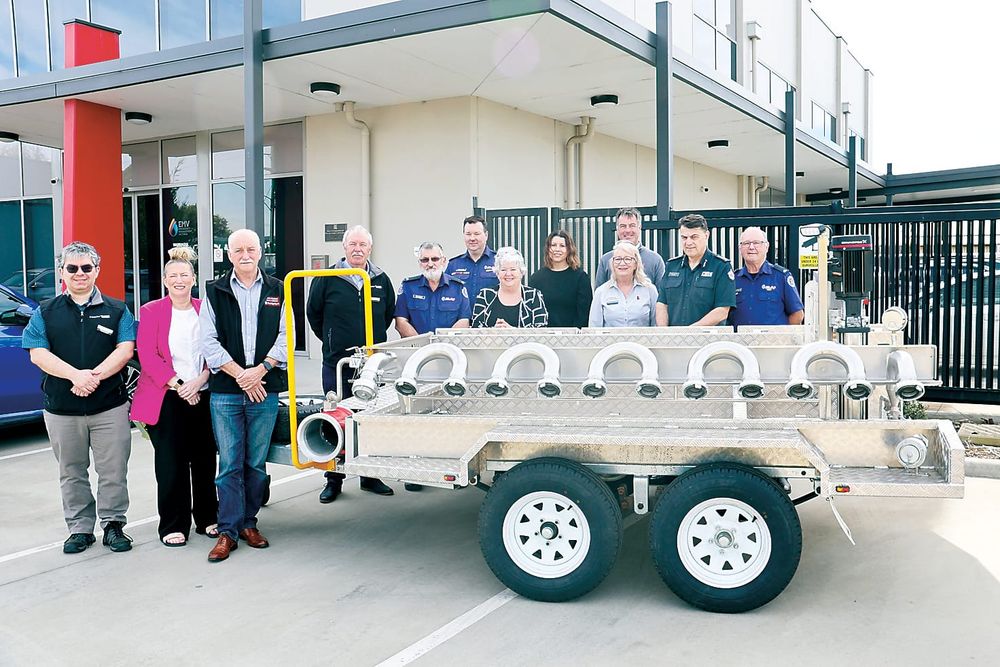 Hose testing trailer supports 43 brigades post image