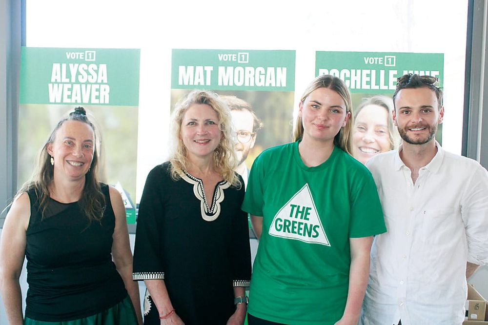 Greens remind voters - "we are here" post image