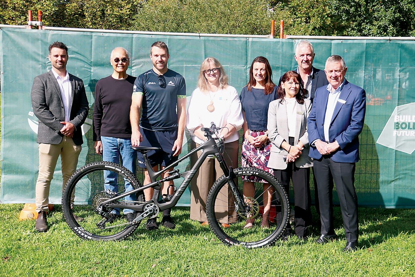 Pumped up for new bike track post image