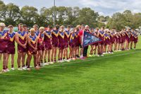 Warragul Industrials fourths flag unfurling - April 11, 2026 post image