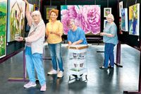 Buy art off the wall at Easter Art Sale post image