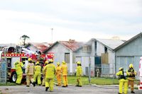 Second fire at milk factory site post image
