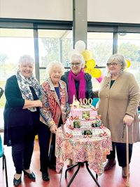 100 guests for Norma's 100th post image