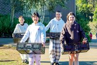 St Paul's delivers at Food Drive post image