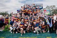 Crows take twos flag post image