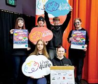 Students focus on youth mental health post image