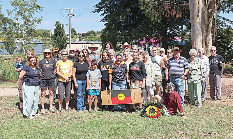 Locals gather to recognise survival day post image