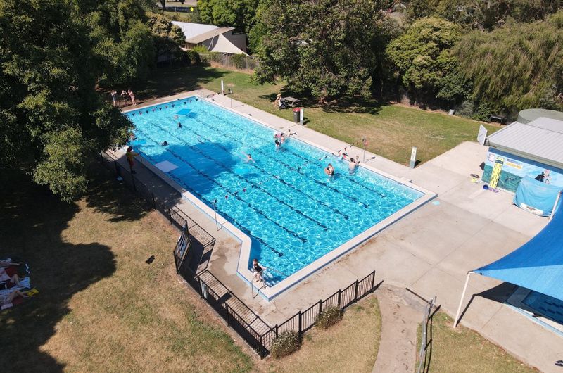 Outdoor pools open for hot days post image