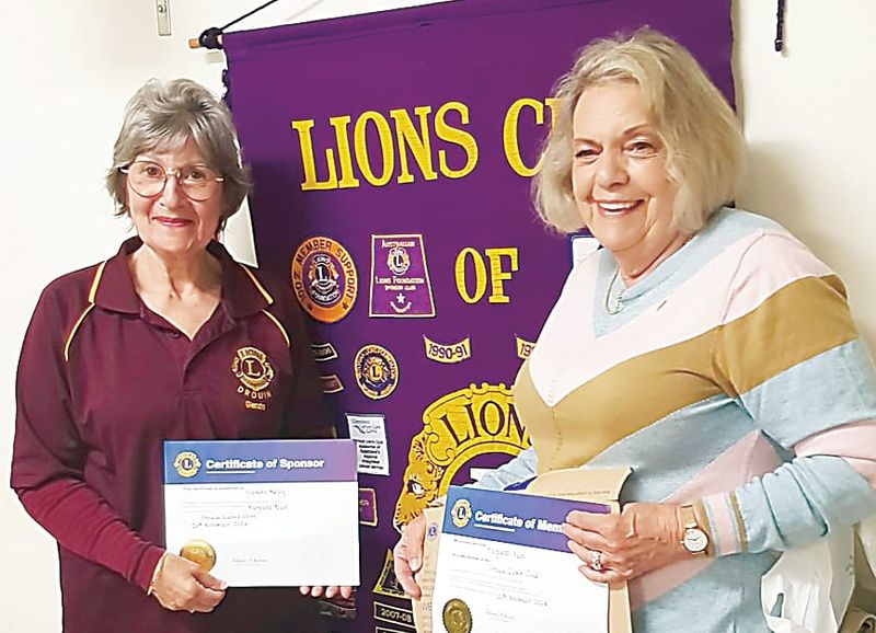 New members close busy year for Lions club post image