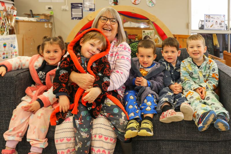 Bunyip and Garfield Pyjama Day, July 4, 2025 post image