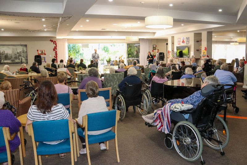 Students make Anzac special for aged care post image