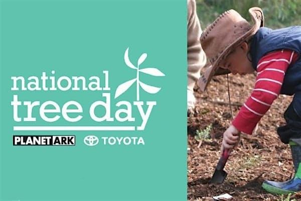 Pedal and plant at National Tree Day event post image