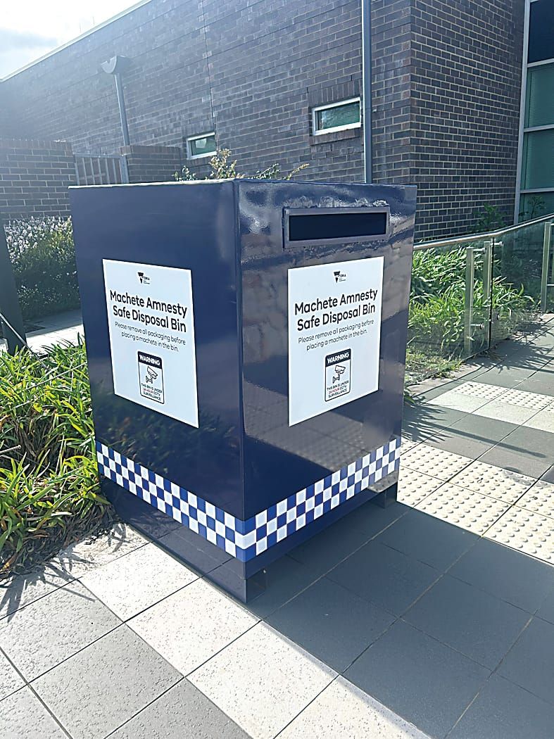 Machete bin in Warragul post image