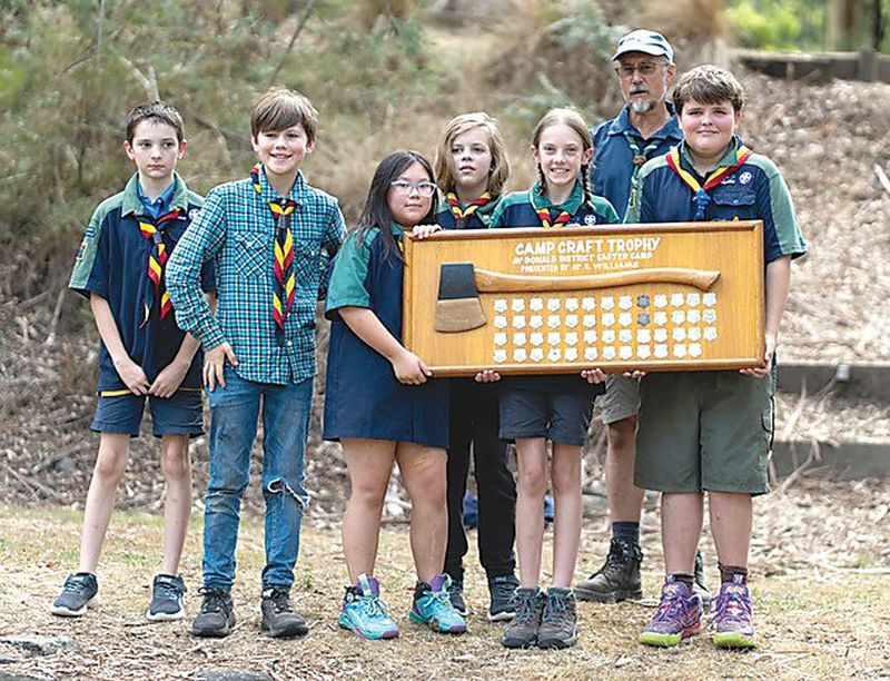 Local patrol takes out scouting trophy post image