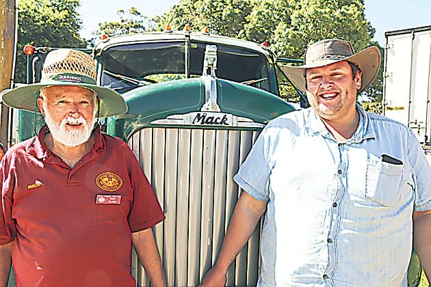 Heritage vehicles and machinery at Lardner post image