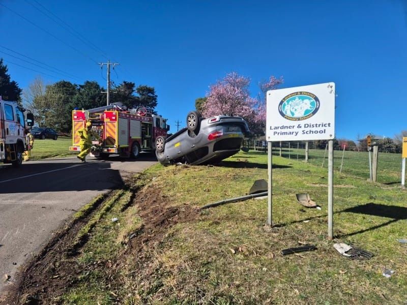 Three collisions in one day post image